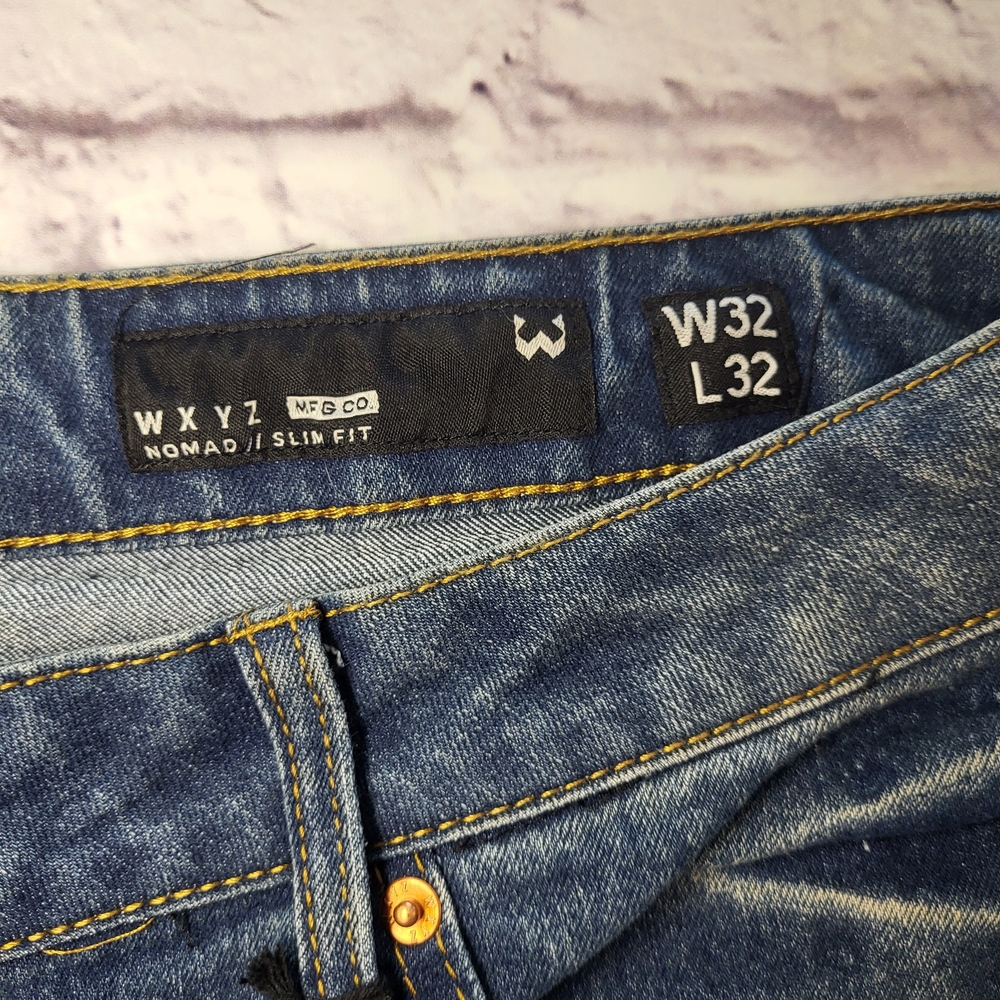 New WXYZ Nomad Slim Fit 32x32 Jeans +Bonus Hipster - Picture 7 of 10